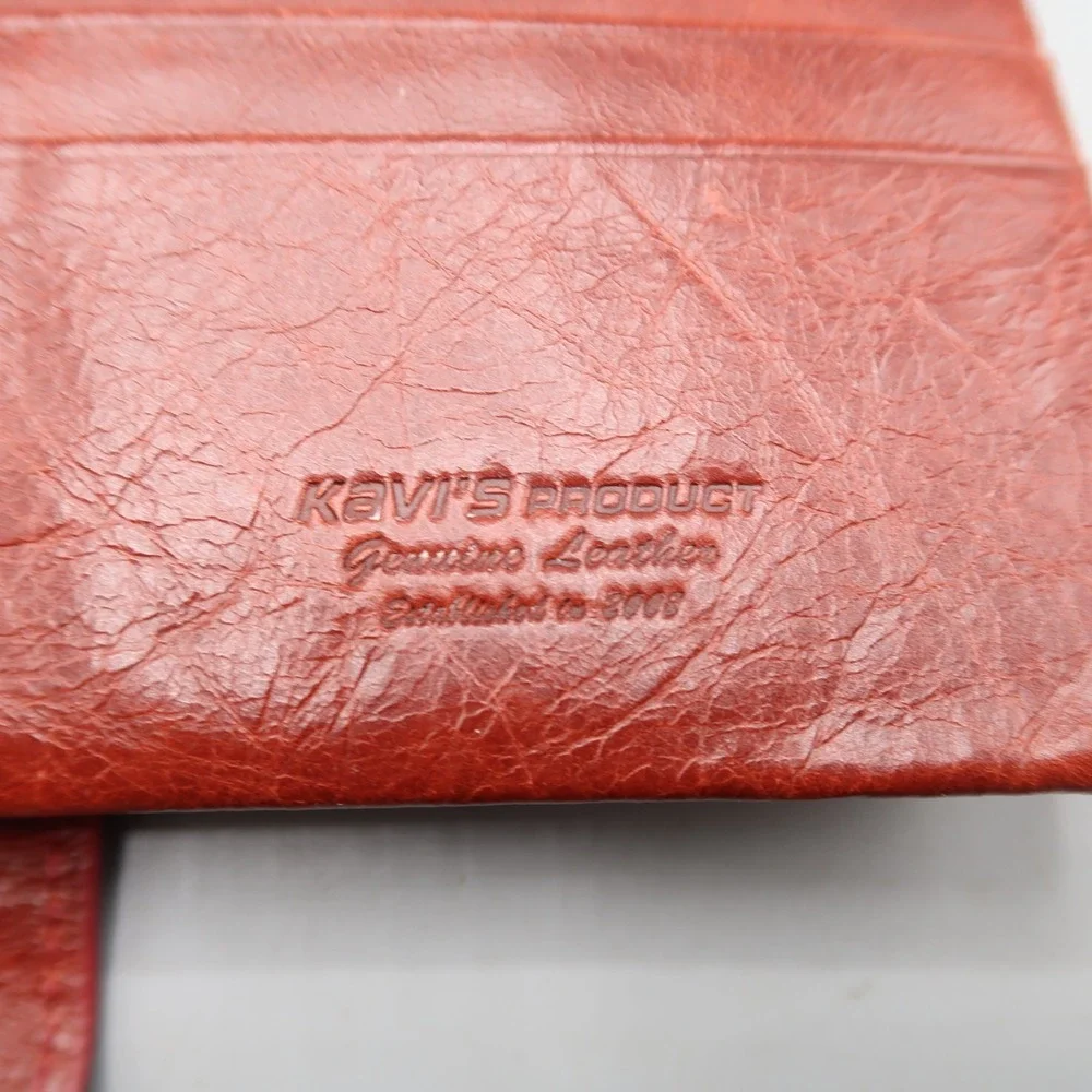 Soft‎ Red All Soft Red Leather Burgundy Clutch Organizer Wallet